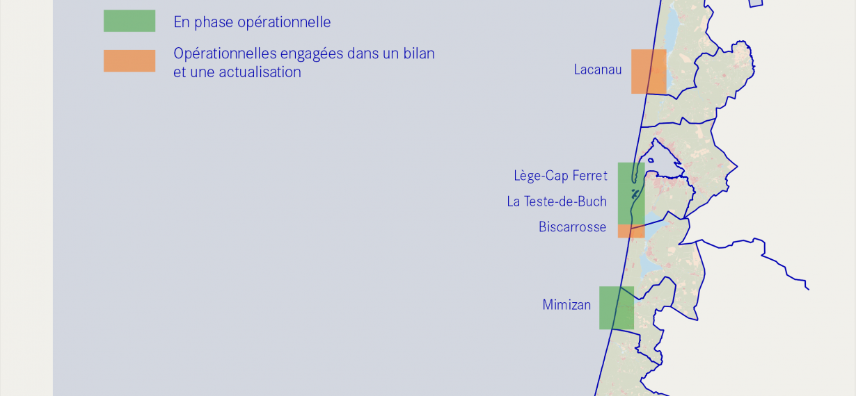 Carte des stratégies locales