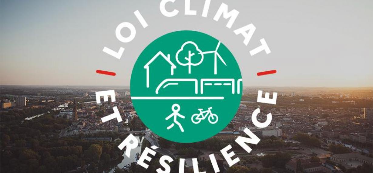 Logo loi climat et résilience