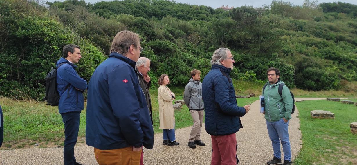 Visite de site à Bidart