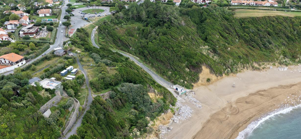 Vue aérienne Erromardie