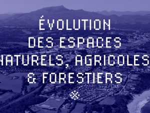 Evolution des espaces naturels, agricoles et forestiers