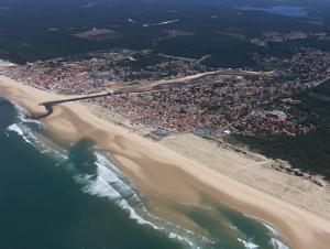 Vue aérienne Mimizan