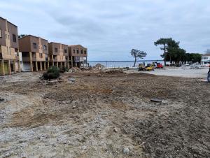 Travaux Place du pôle de Maubuisson 