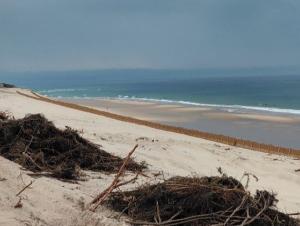 Dune arpès écrêtage