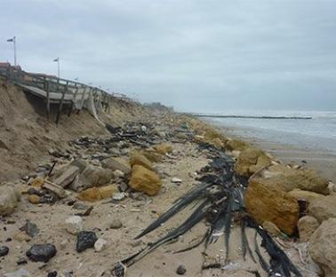 Tempêtes 2014 Lacanau