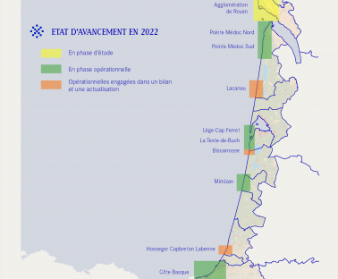 Carte des stratégies locales