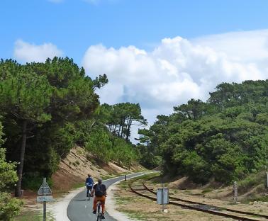 Piste cyclable Soulac-Sur-Mer