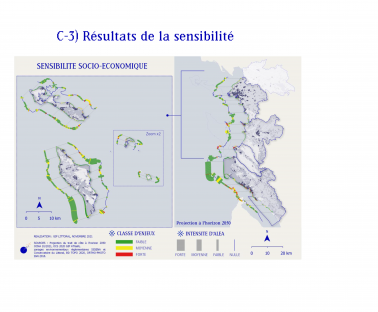 sensibilité socio-économique du littoral 17 à l'érosion