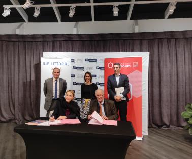 Signature Convention Banque des territoires GIP Littoral