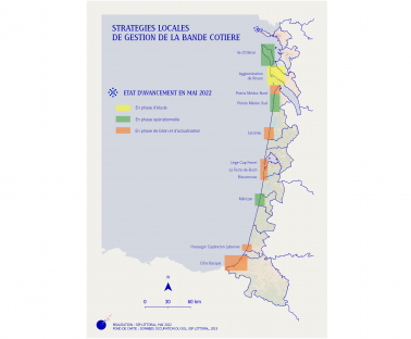 Carte des stratégies locales