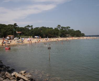 Vue générale Plage des Chênes