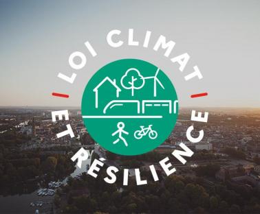 Logo loi climat et résilience