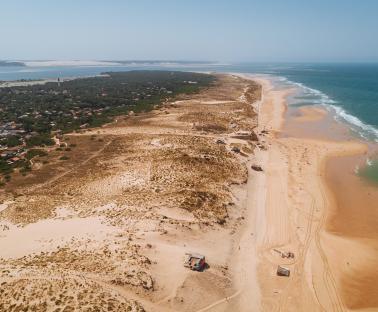 Vue aérienne secteur Lege Cap Ferret