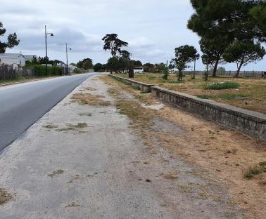 Travaux d'aménagement à Port-des-Barques