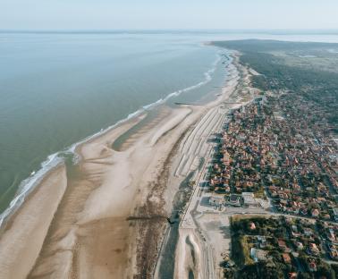 Vue aérienne Soulac-sur-Mer