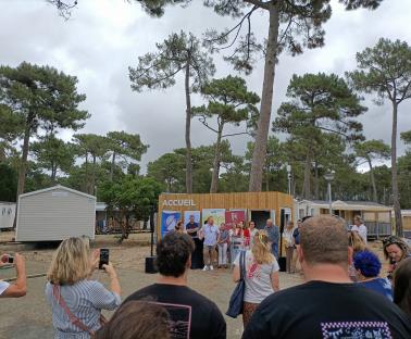inauguration village saisonnier 
