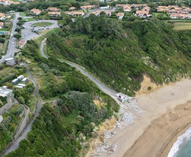 Vue aérienne Erromardie