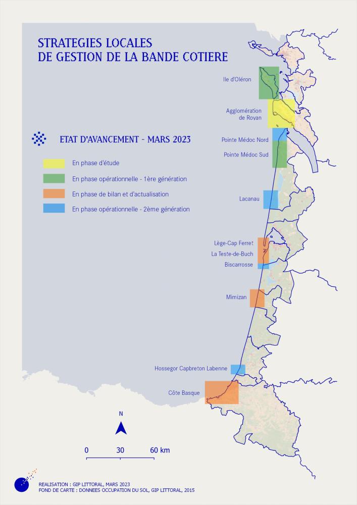 Carte des stratégies locales