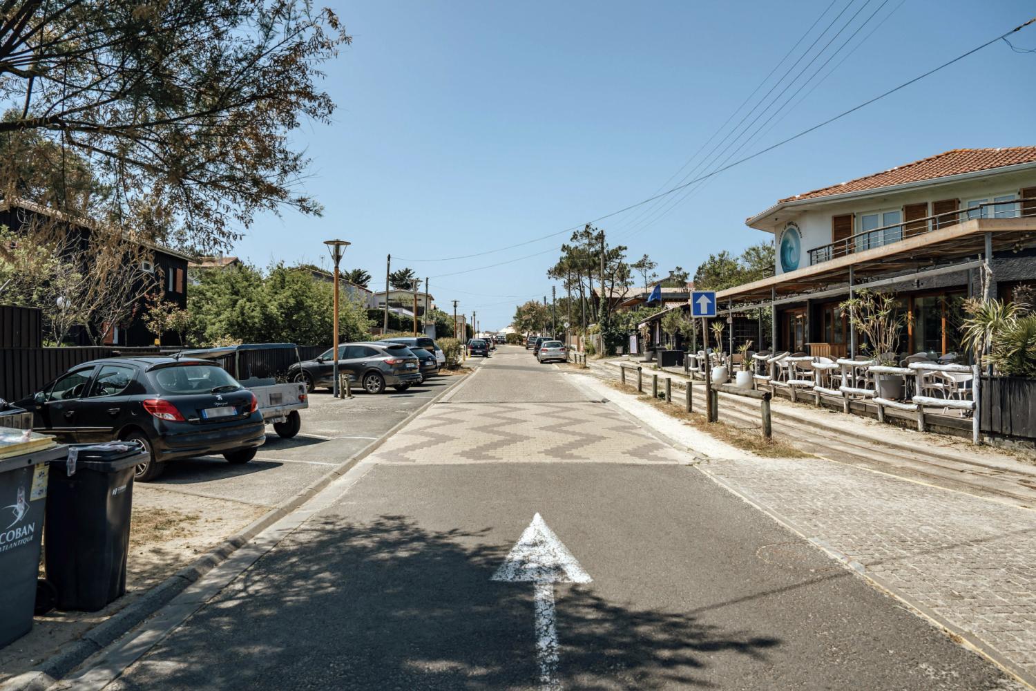 Avenue de l'Océan - Avant travaux