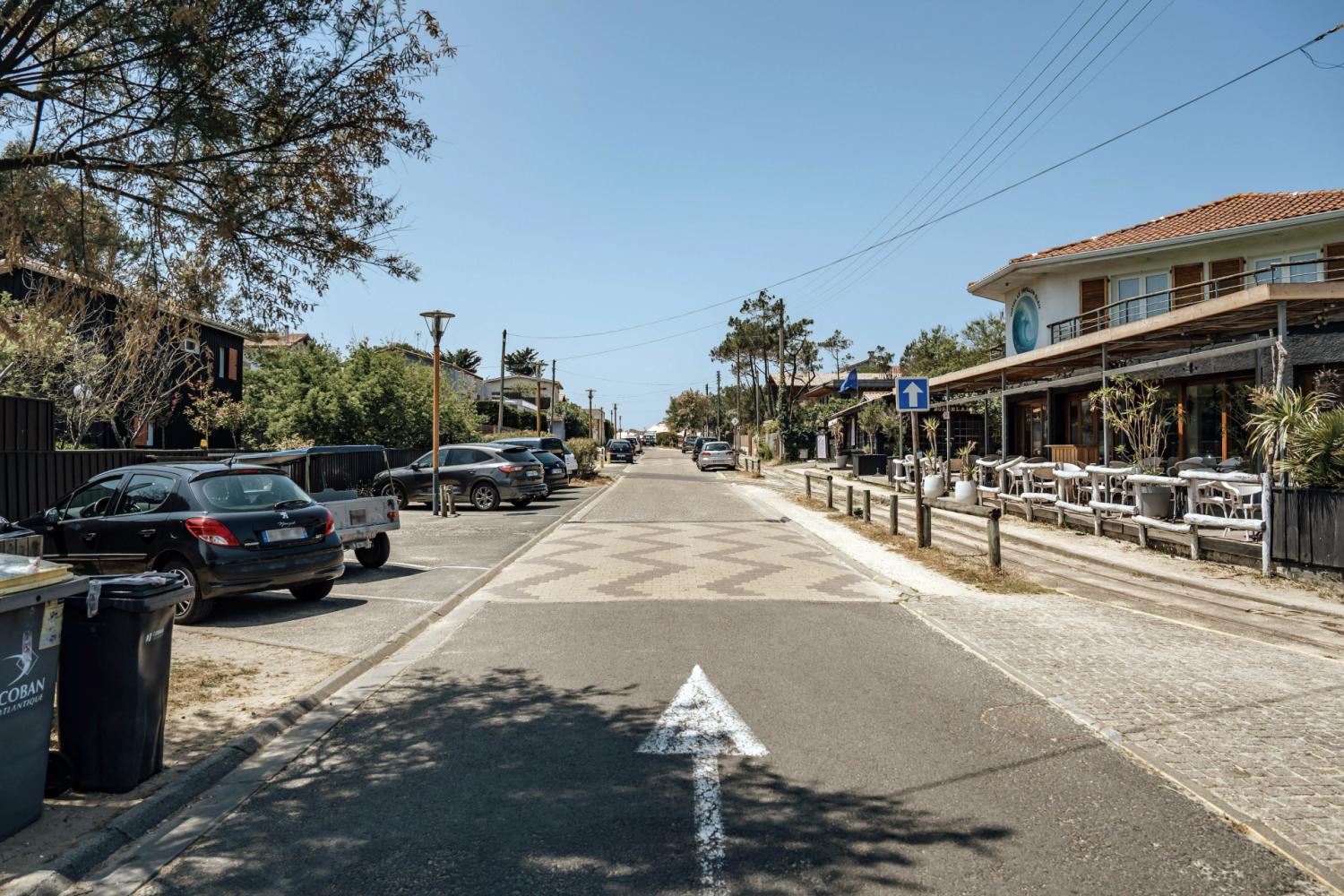 Avenue de l'Océan - Avant travaux 