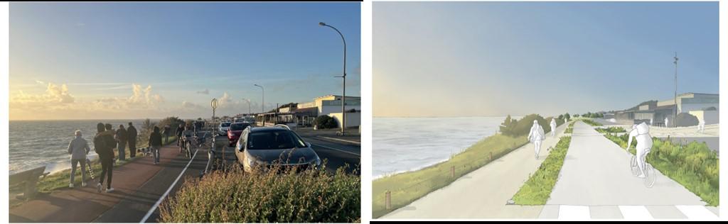 Avenue de la Grande Côte Avant/Après
