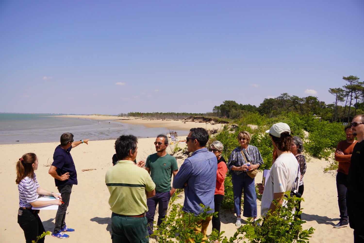 Visite du site de l'Embellie