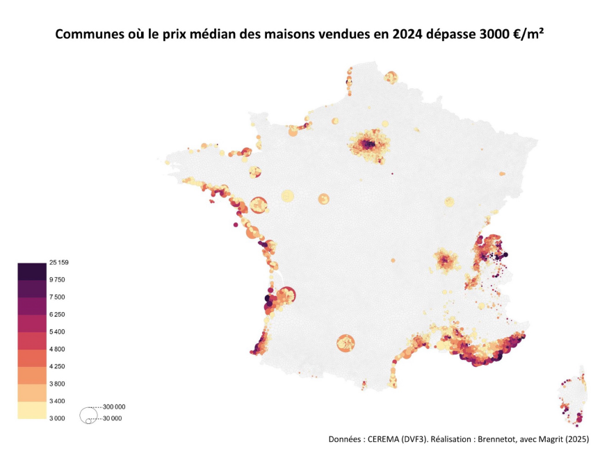 Prix au m²