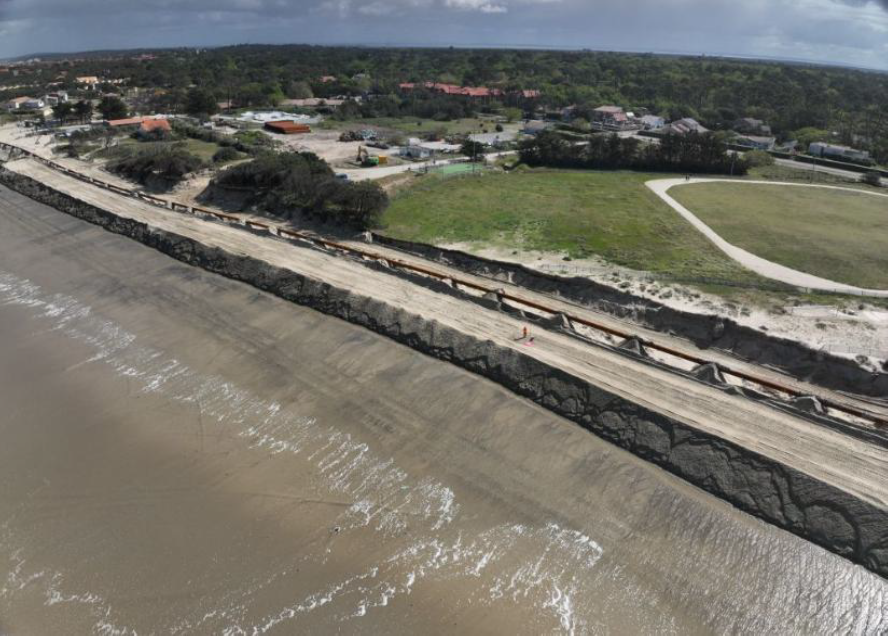 Vue aérienne rechargement expérimental