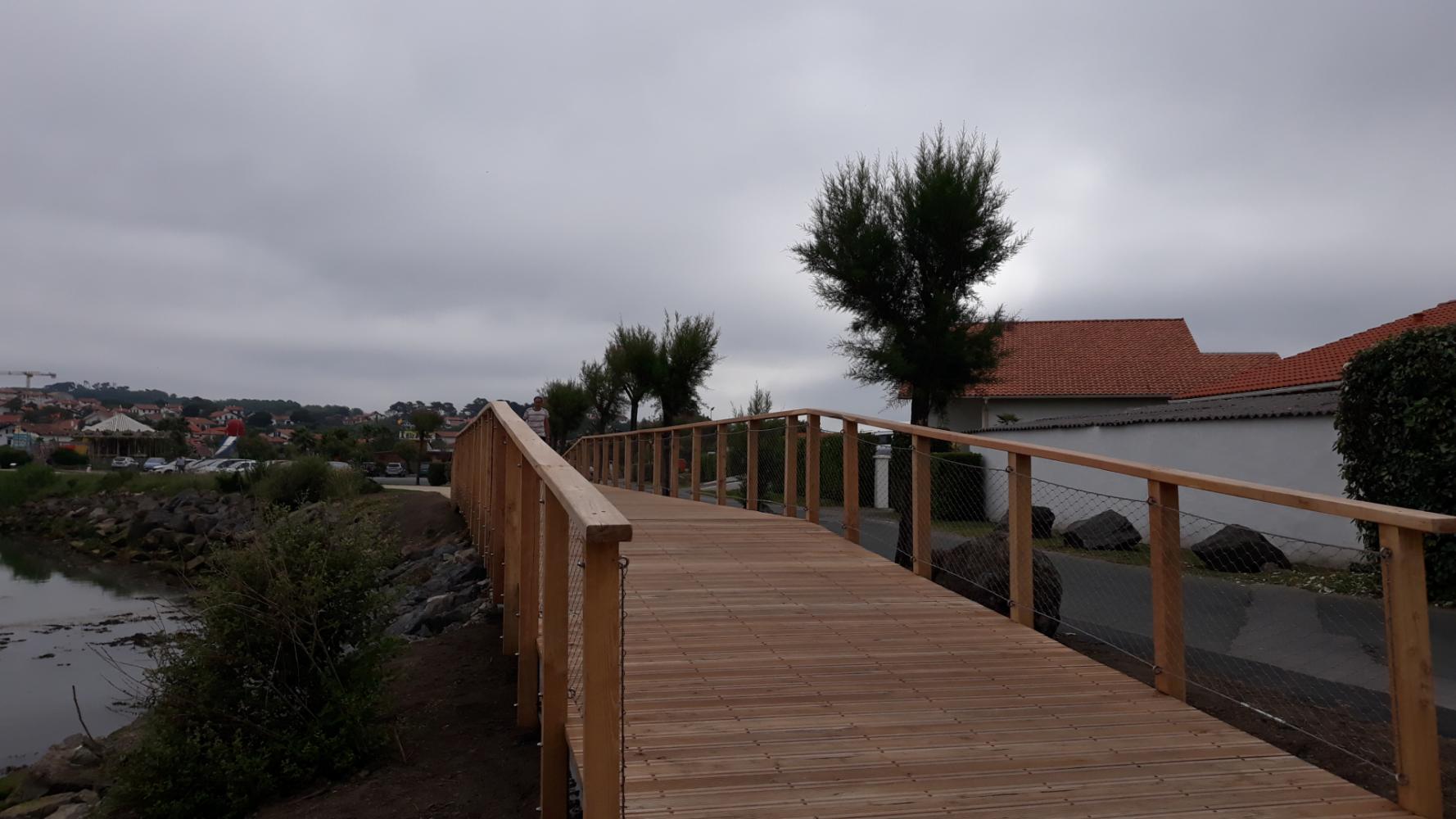 Passerelle de franchissement Voie verte