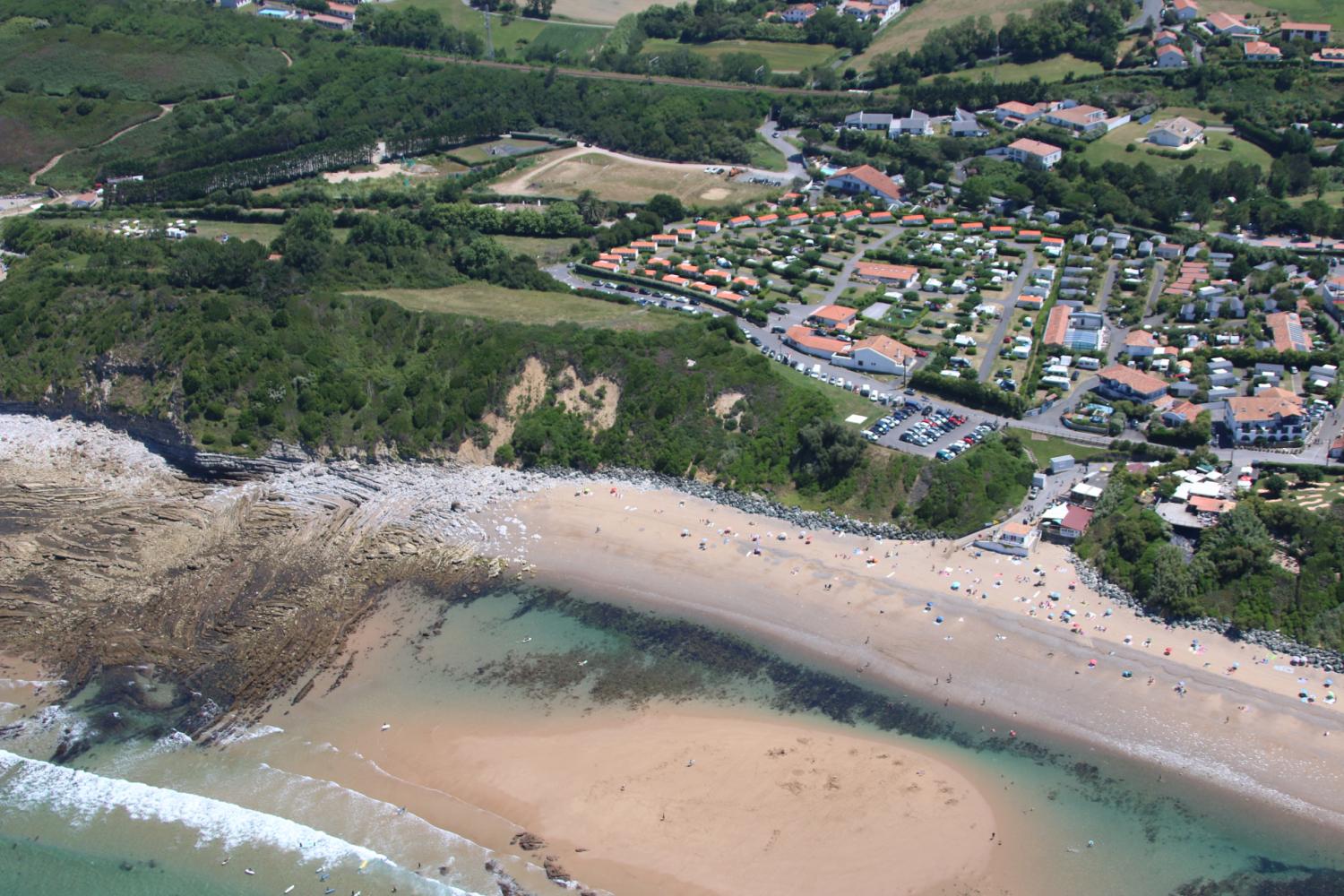 Vue aérienne de la Plage de Mayarco