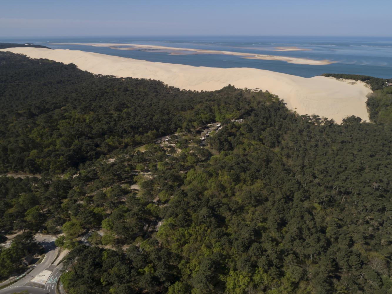 Dune vue du ciel