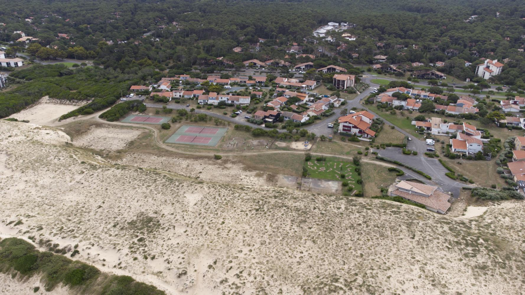 Vue aérienne secteur de la Lette des Bourdaines