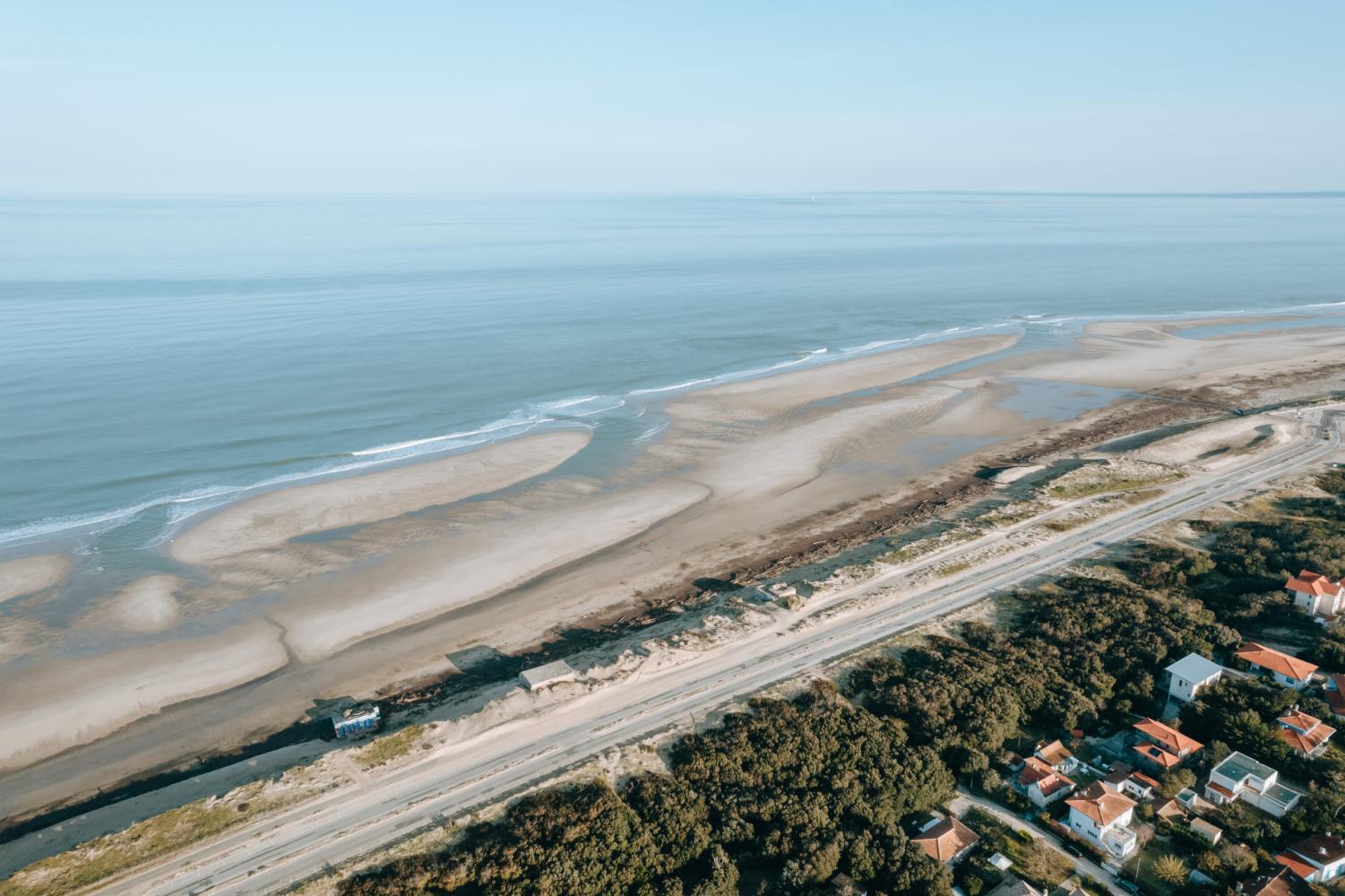 Vue aérienne Boulevard de la Mer