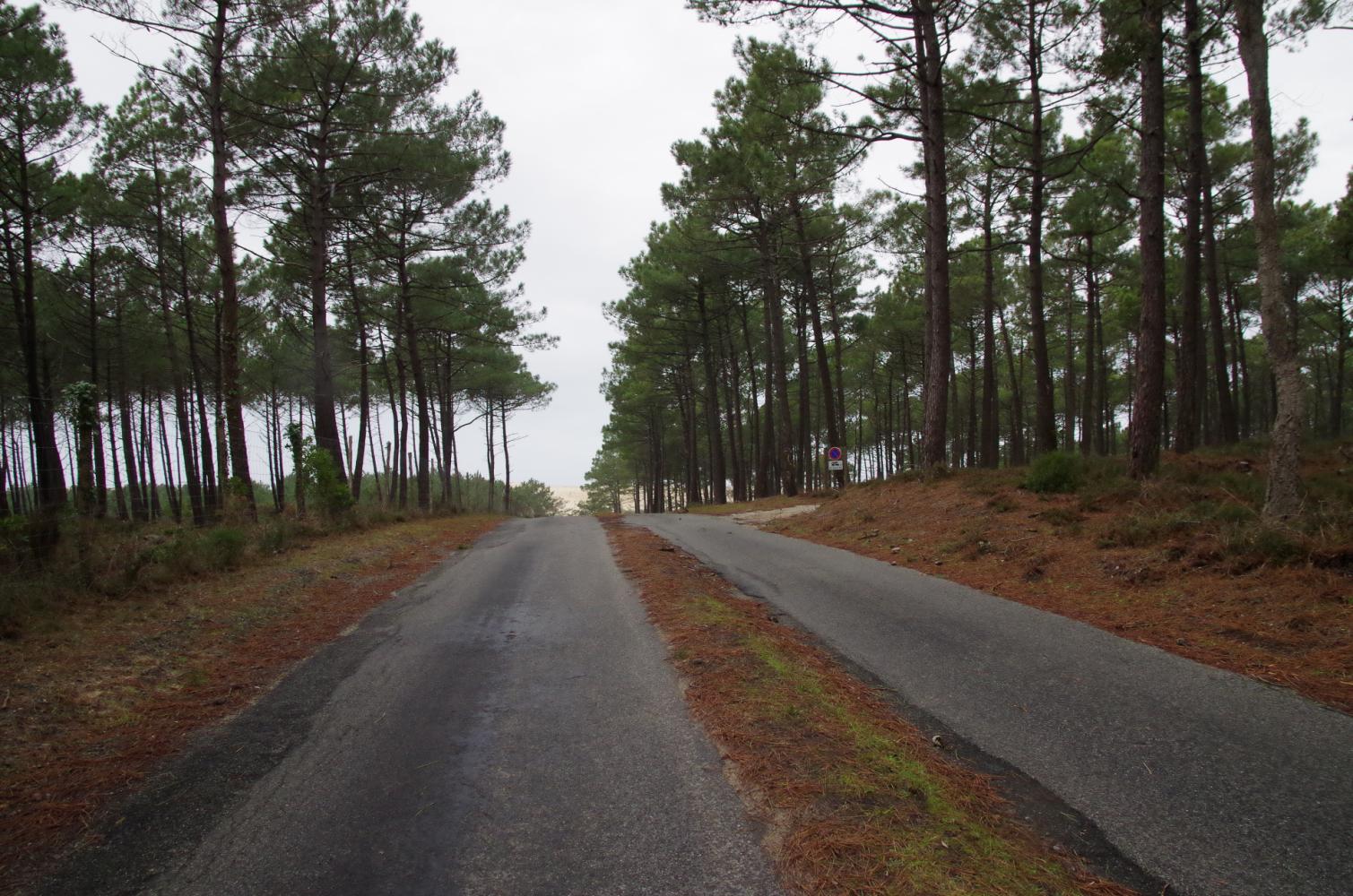 Accès routier et cyclable à La Lette Blanche