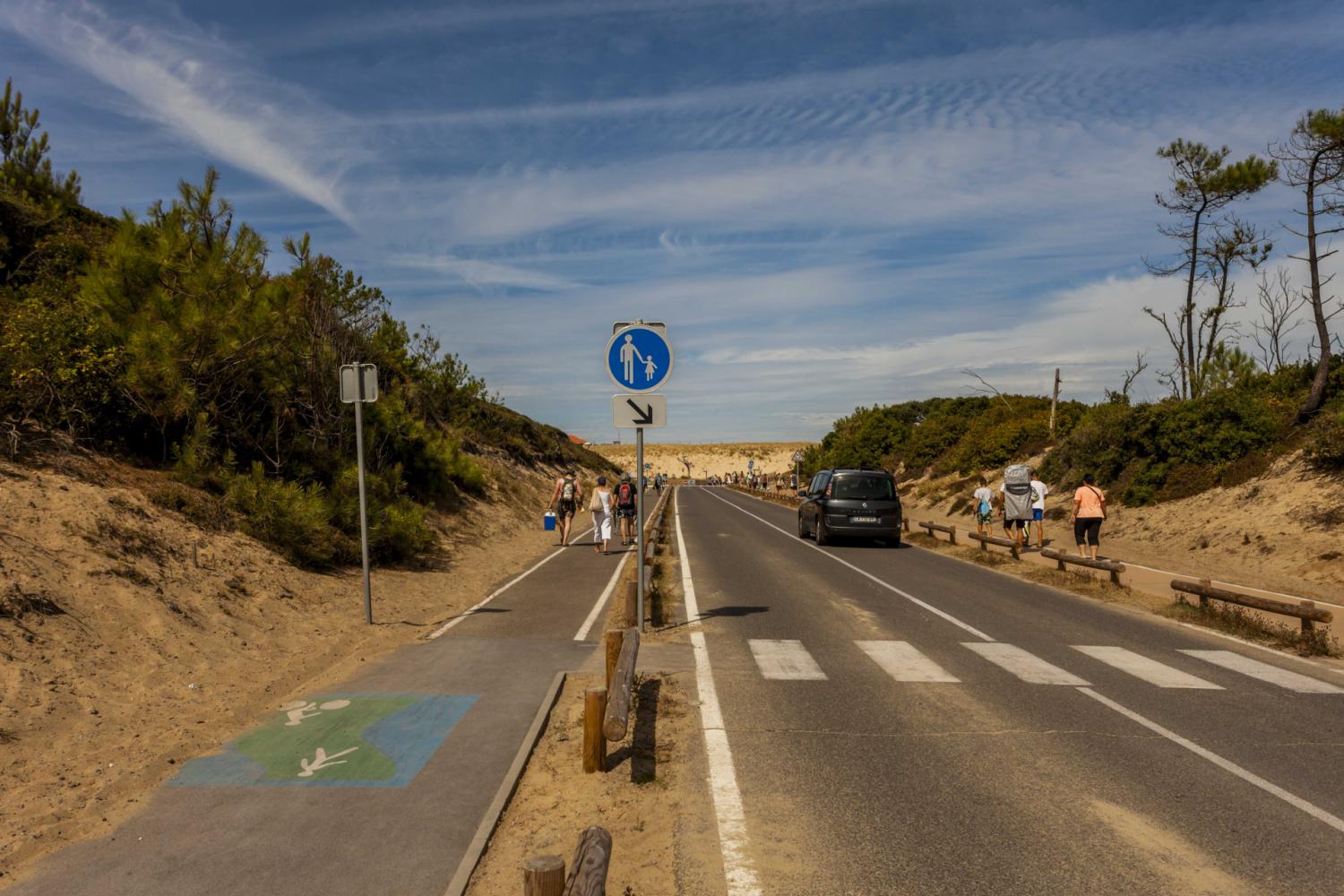 Amélioration des continuités cyclables sur le site