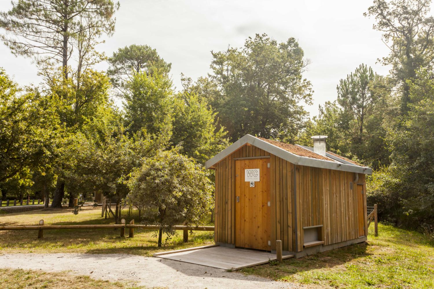 Aménagement d'un toilette sèche