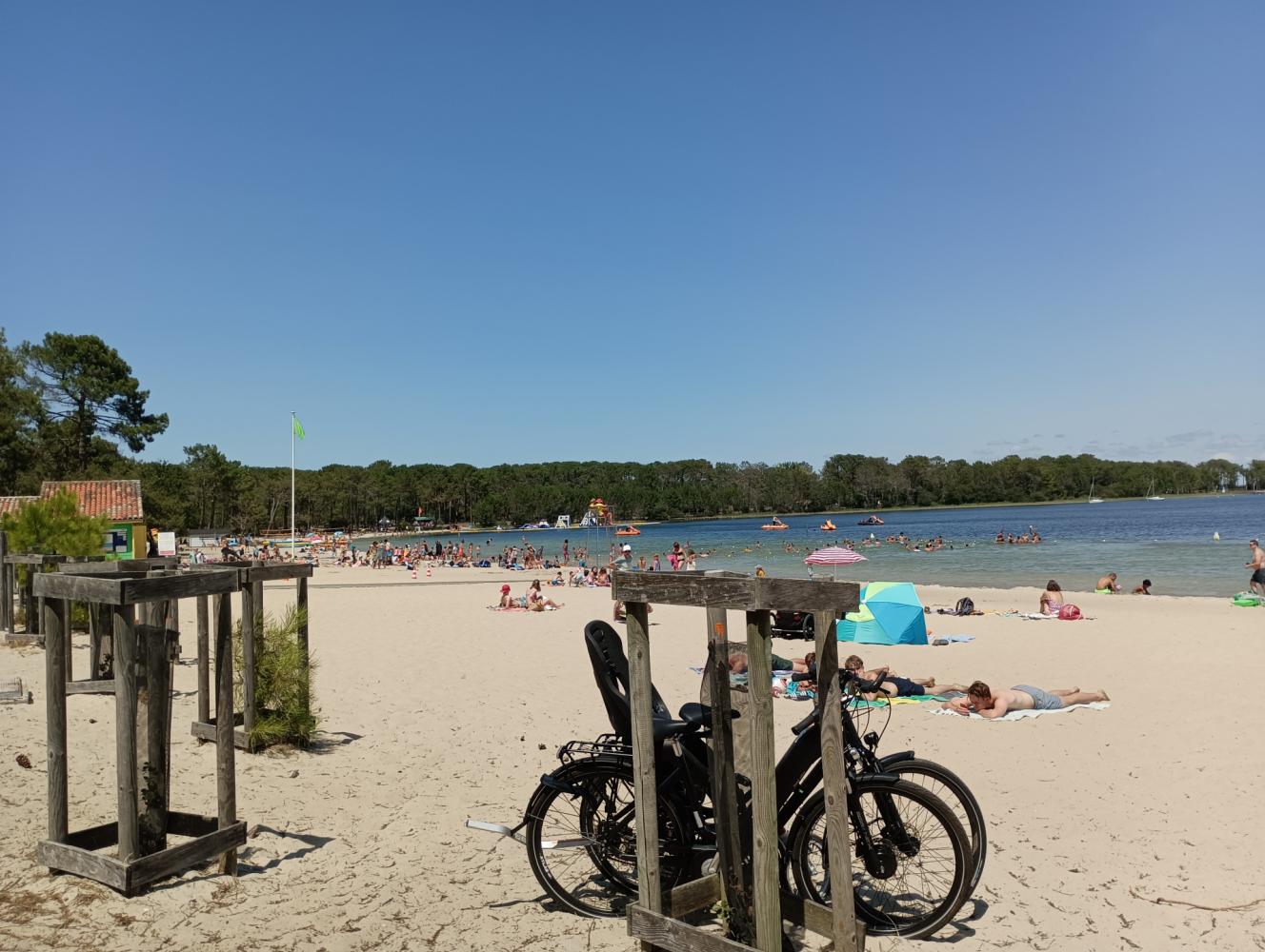 Plage surveillée de Bombannes