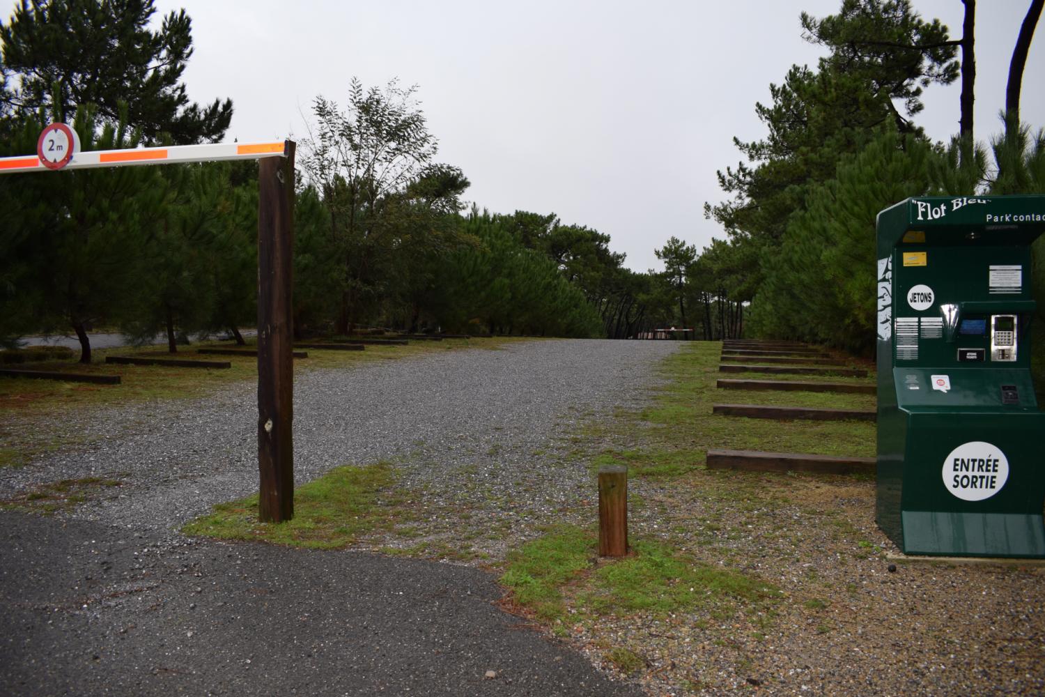 Aire de camping car de Saint Girons Plage