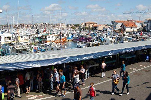 Quais du Port de Capbreton 