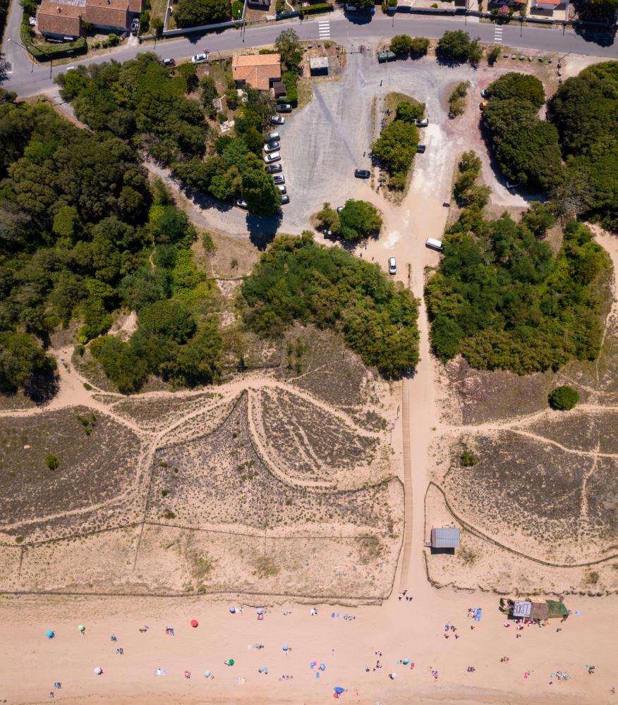 Accès plage Nord - Foulerot