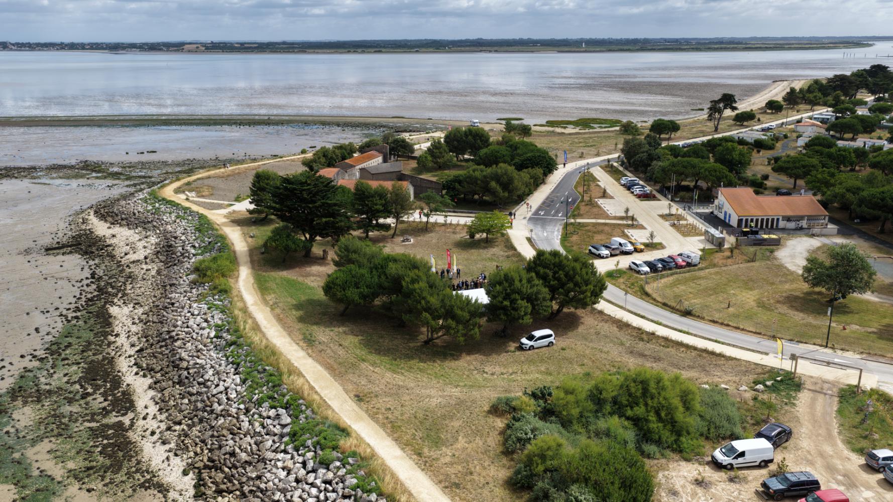 Vues aériennes de la Pointe de Port des Barques