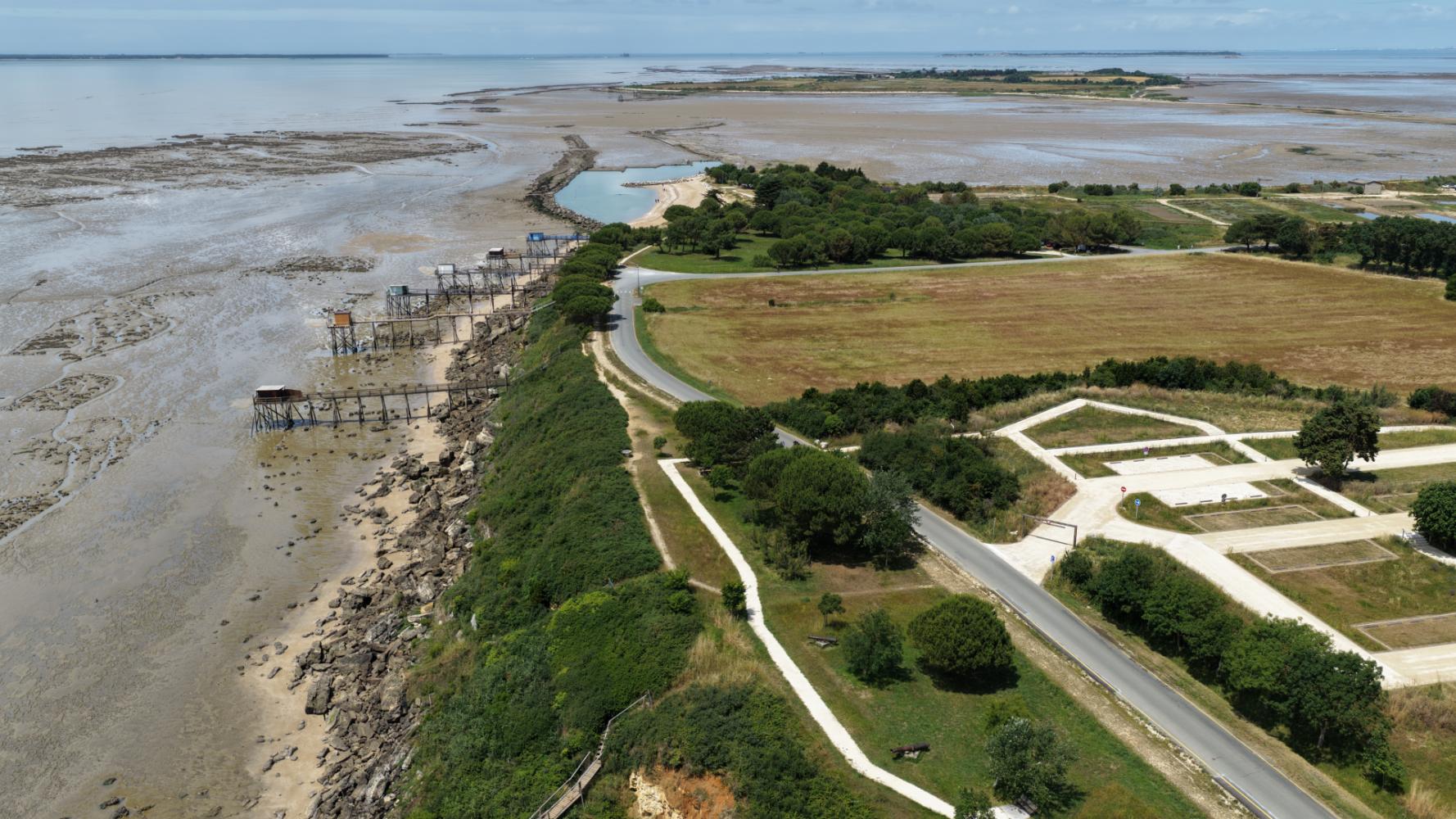 Vues aériennes de la Pointe de Port des Barques