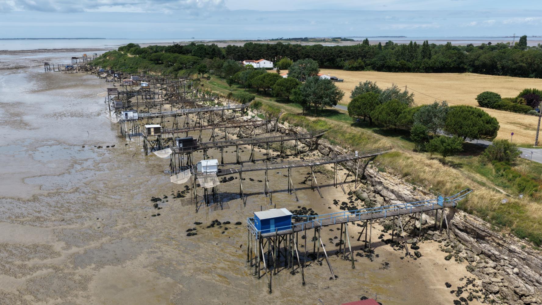Vues aériennes de la Pointe de Port des Barques