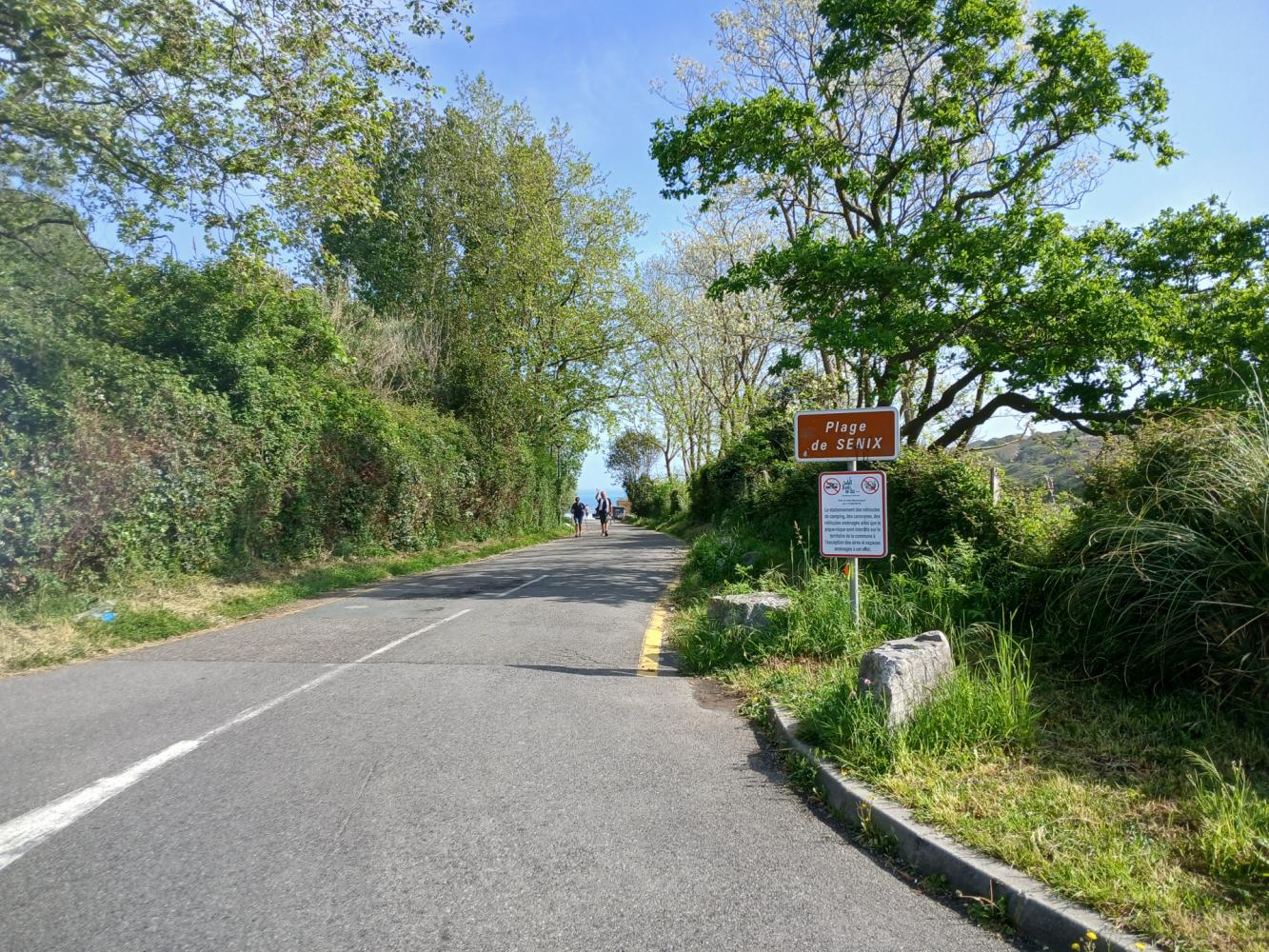 Entrée du site Avant travaux