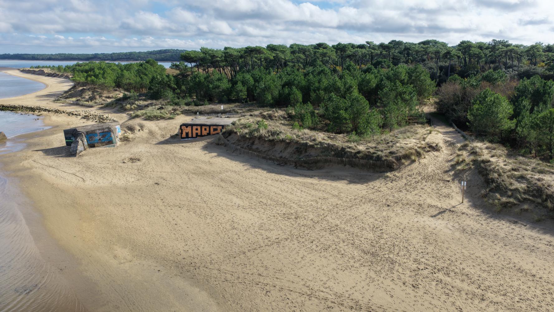 Plage du Galon d'Or, octobre 2025