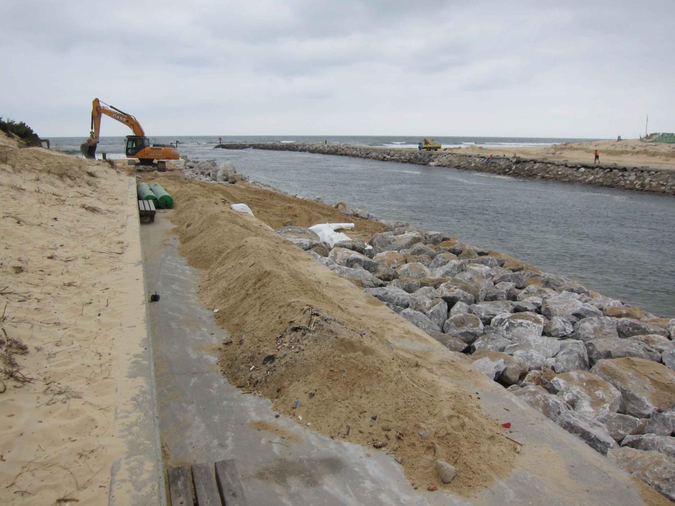 Travaux réalisés suite aux tempêtes de l'hiver 2013/2014