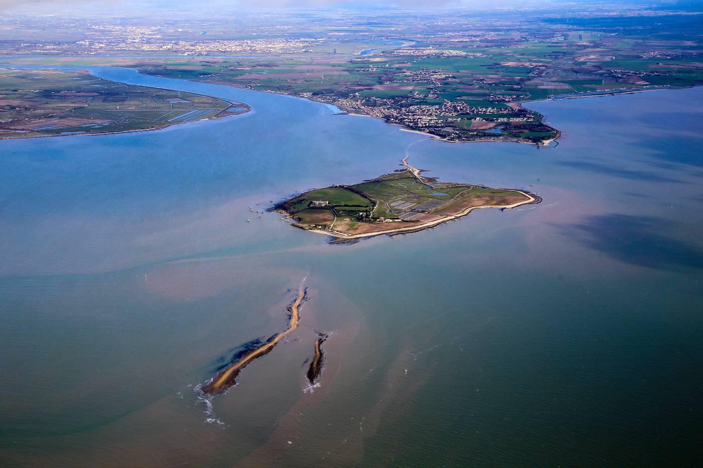 Ile Madame Vue du ciel