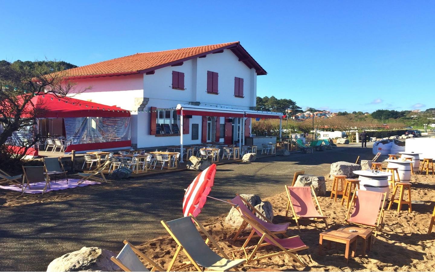 Restaurant la Guinguette sur le secteur d'Erromardie 