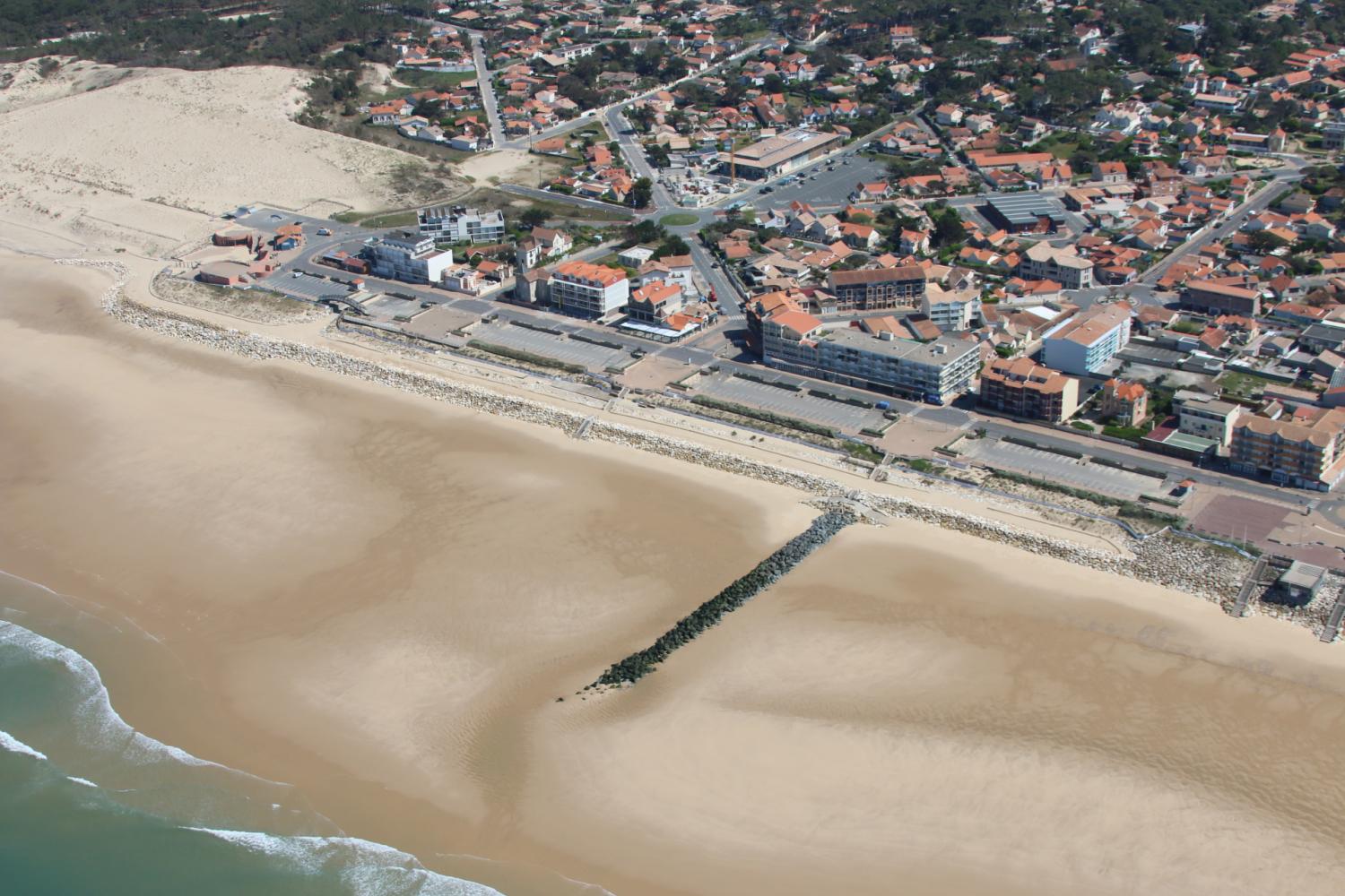 Vue aérienne Lacanau
