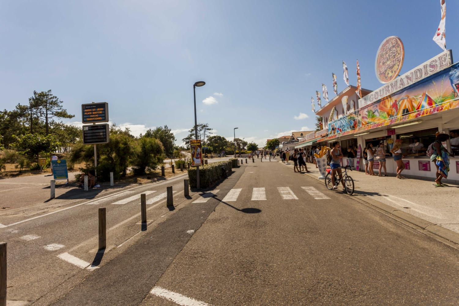 La montée à la plage, un secteur minéral qui soulève des problématiques de gestion des eaux pluviales